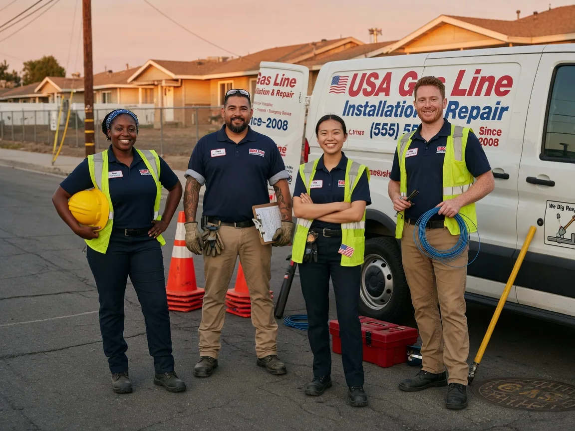 Gas Line Installation company in Mcmechen, WV